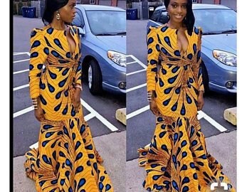 kitenge dress etsy