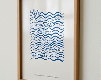 Thich Nhat Hanh Quote – Wall Art Print