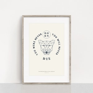 Bhagavad Gita Quote – Wall Art Print