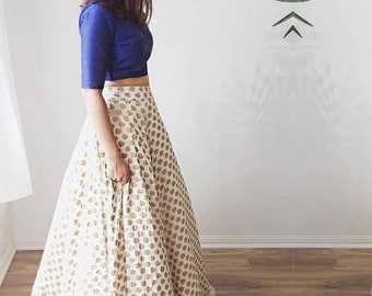 crop top dresses for indian wedding