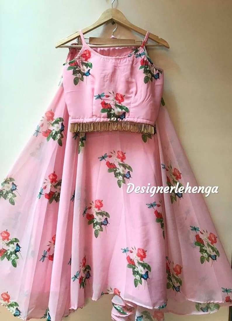 Ethnic designer wear floral lehenga choli traditional wear wedding dress Indian wedding lehenga Indian dresses