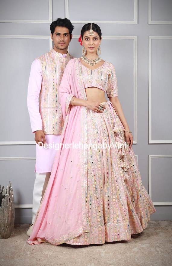 Mens matching top dress for lehenga