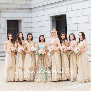 Indian Pakistani lehenga for wedding bridesmaid lehenga indian dress bridesmaid dress Indian bridesmaid dress lehnga choli women