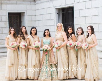 Indian Pakistani lehenga for wedding bridesmaid lehenga indian dress bridesmaid dress Indian bridesmaid dress lehnga choli women