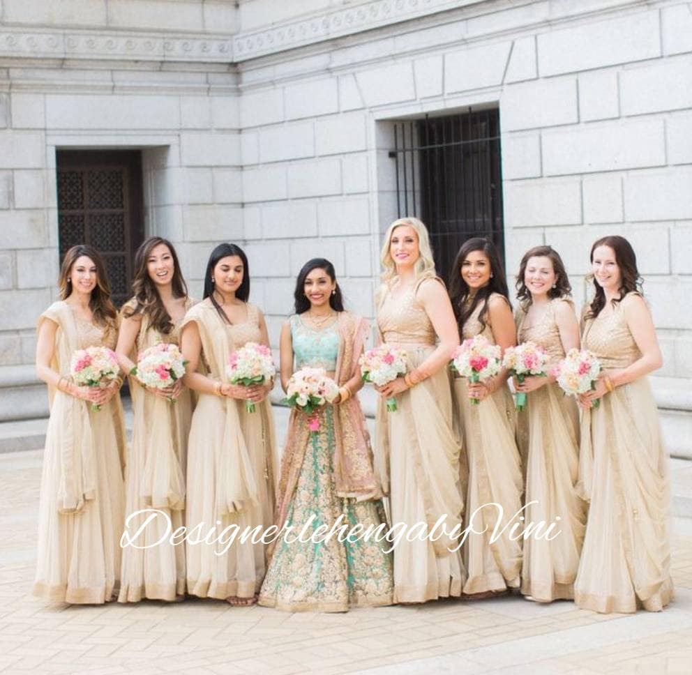 Bollywood bridesmaid dresses online
