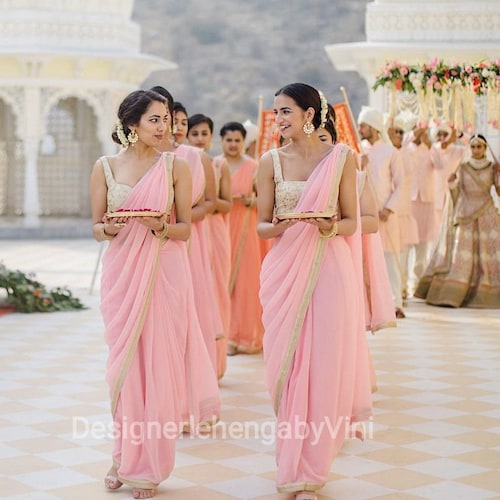 bridesmaid dresses indian saree Bridesmaid dresses south indian