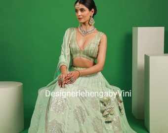 Festa Tradizionale Indiian Sposa Lehenga Matrimonio Pesante Lengha Choli Rosa