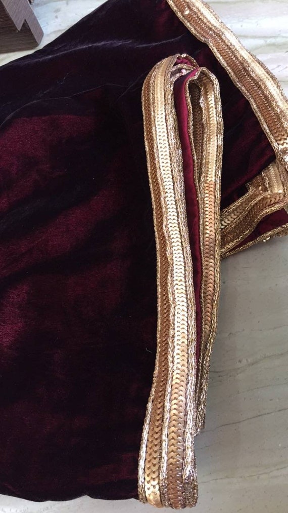 velvet dupatta dress