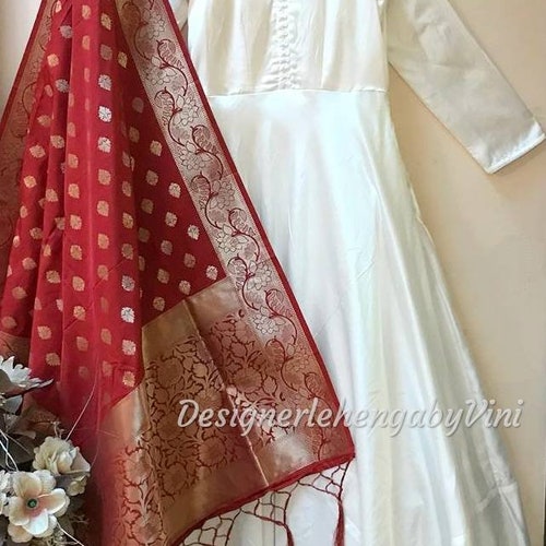 Indian Pakistani modal satin gown with banarasee shops dupatta Pakistani Lengha salwar kameez lehenga anarkali suit bridesmaid dress Indian dress