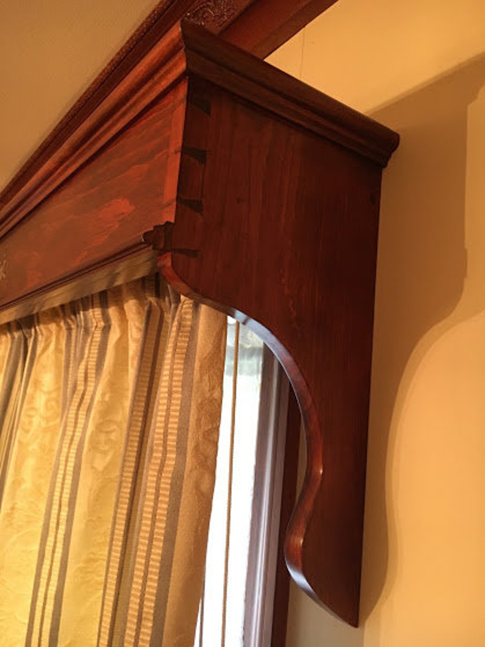 Custommade Wooden Valances by St. Joseph's Etsy