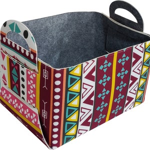 Storage Basket, Printed Home Decor Foldable Bin, Home Organizing Ideas, Basket for Shelves, Decorative Bin, Closet Storage