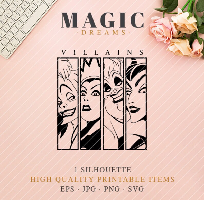 Free Free 208 Female Disney Villains Svg SVG PNG EPS DXF File