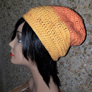 Orange Sherbert Slouchy Hat
