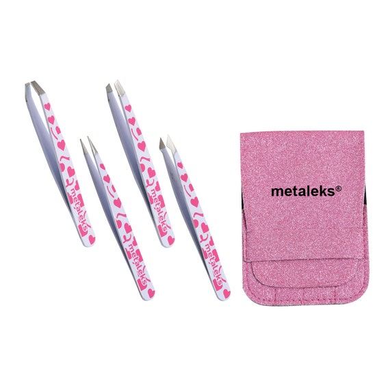 4pcs Pink Heart Printed Professional Eyebrows Splinter Etsy