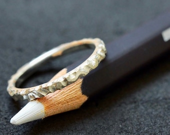 Schmaler 925 Plata - Anillo de grapado