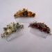 Dried Flower Hair Combs, Honesty, Autumn shades and Burgundy-Berry, Wedding Dried Flowers, Garden Flowers & Grasses. 