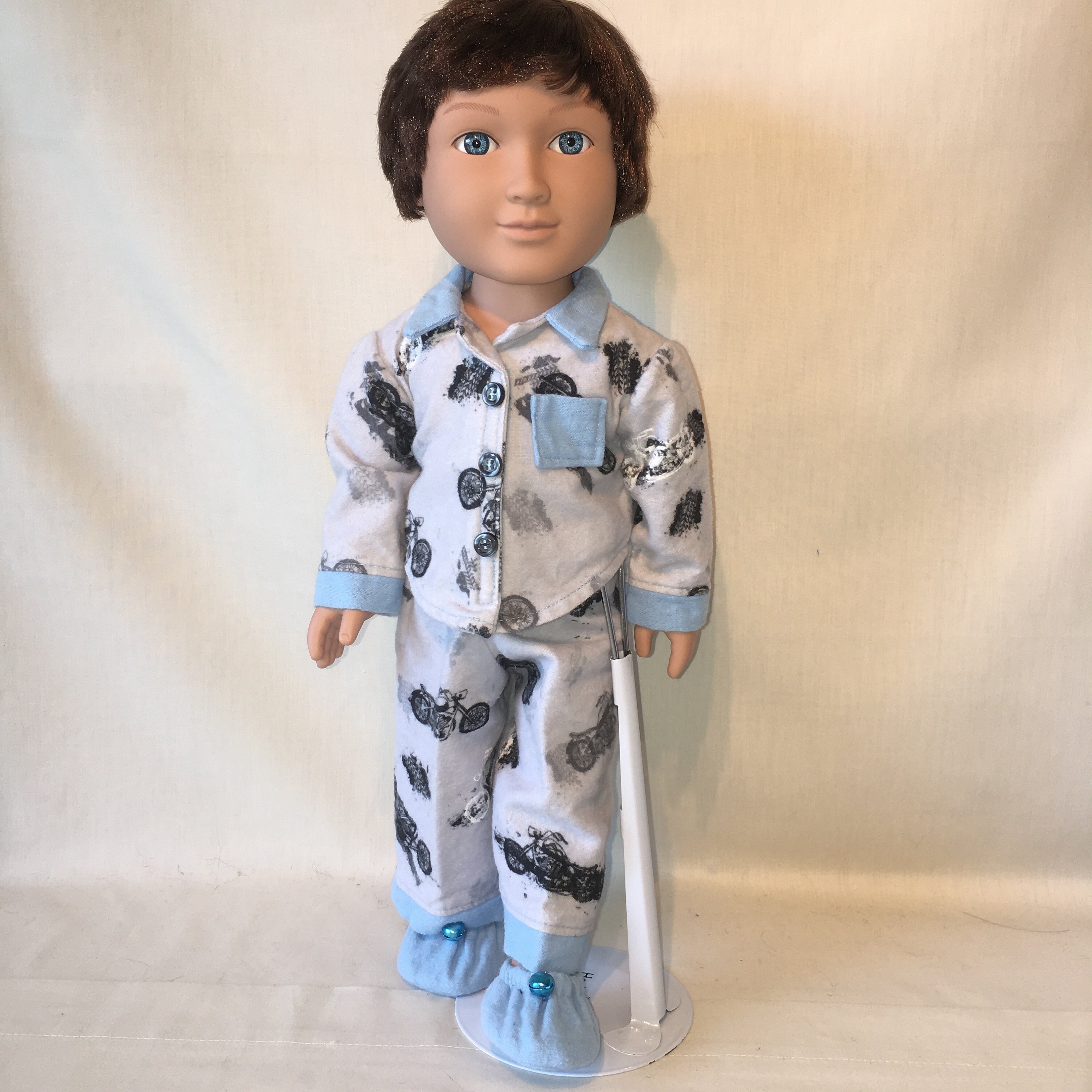 3 Piece Boy Doll Pyjamas Etsy Canada