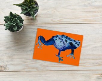 Poison Dart Frog Carte postale standard