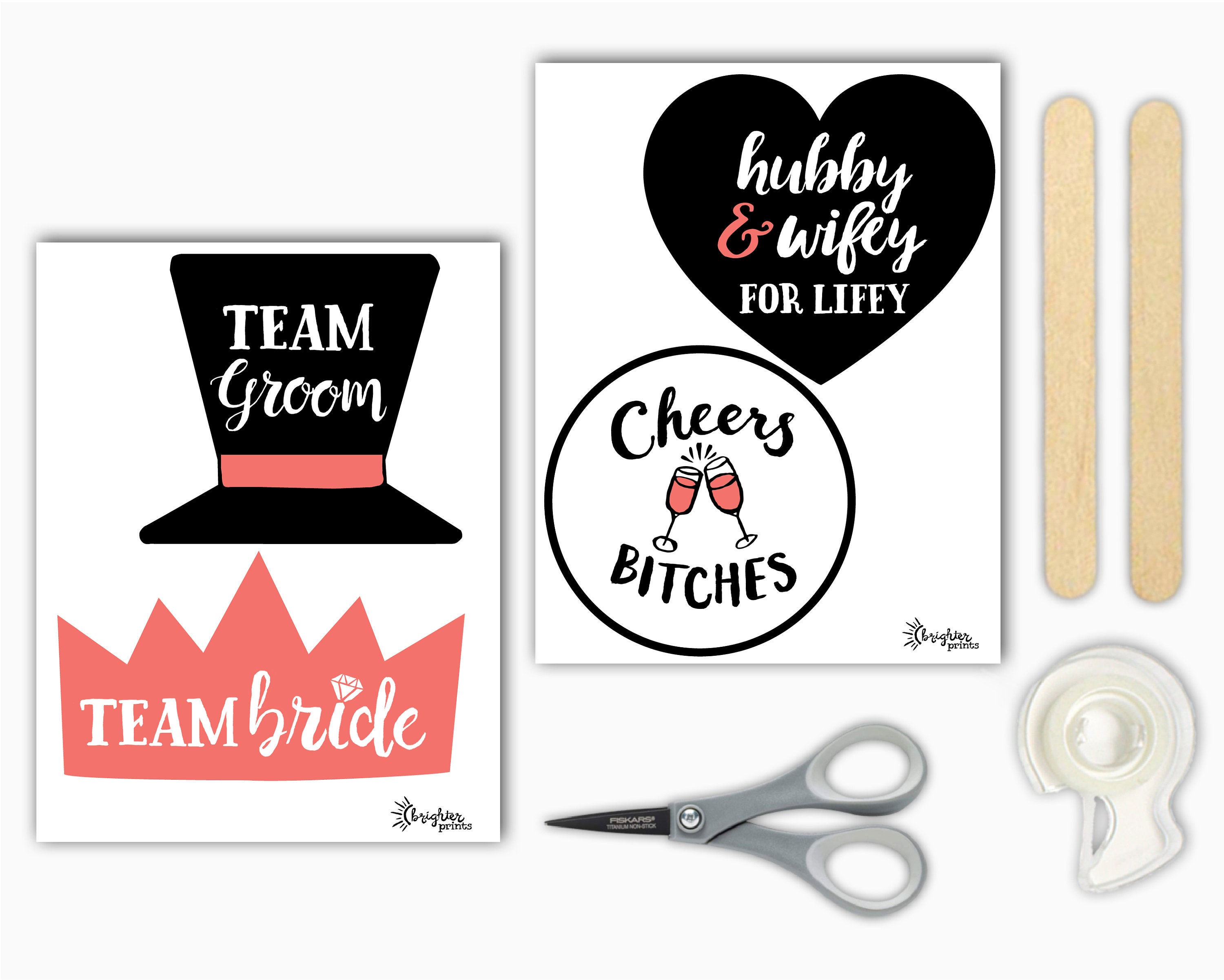 Funny wedding outlet photo booth props
