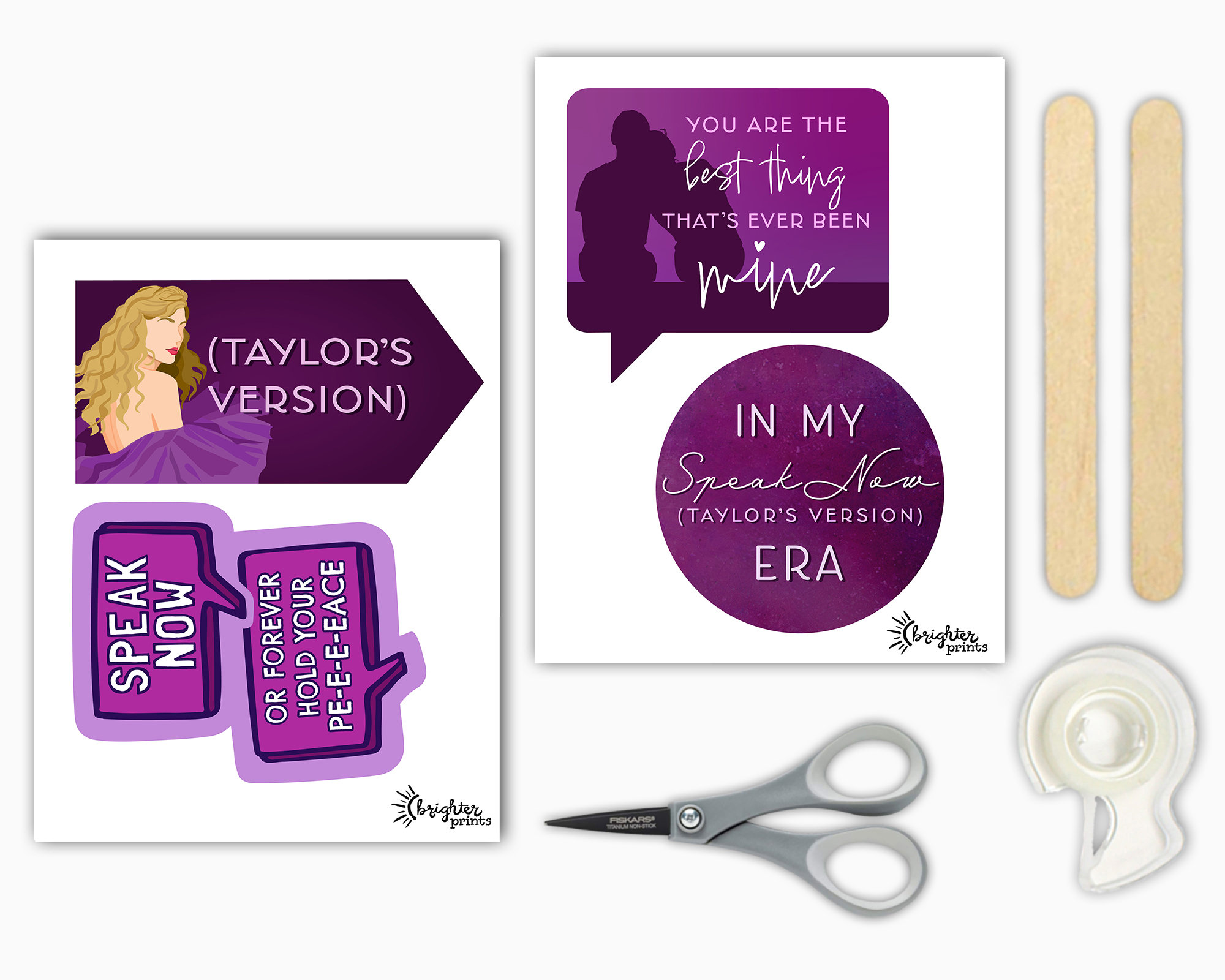 Witch and Wizard Birthday Party Photo Booth Props - Instant Digital  Download - DIY Printable