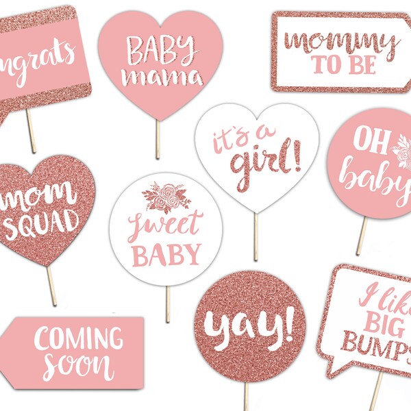 Baby Shower Props Etsy