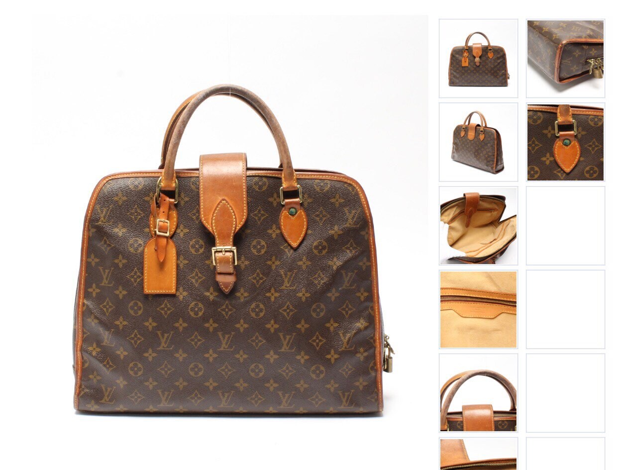 Louis Vuitton Authentic Rivoli Briefcase Etsy