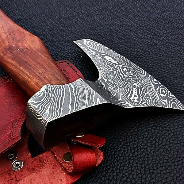 Damascus Axe Etsy