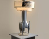Mid-Century Rocket Lamp