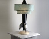 Mid-Century Rocket Lamp