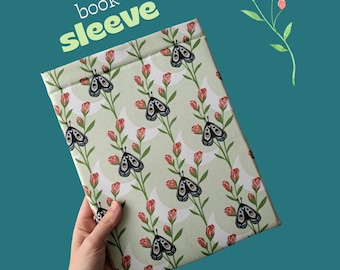 Book Sleeve - Moths