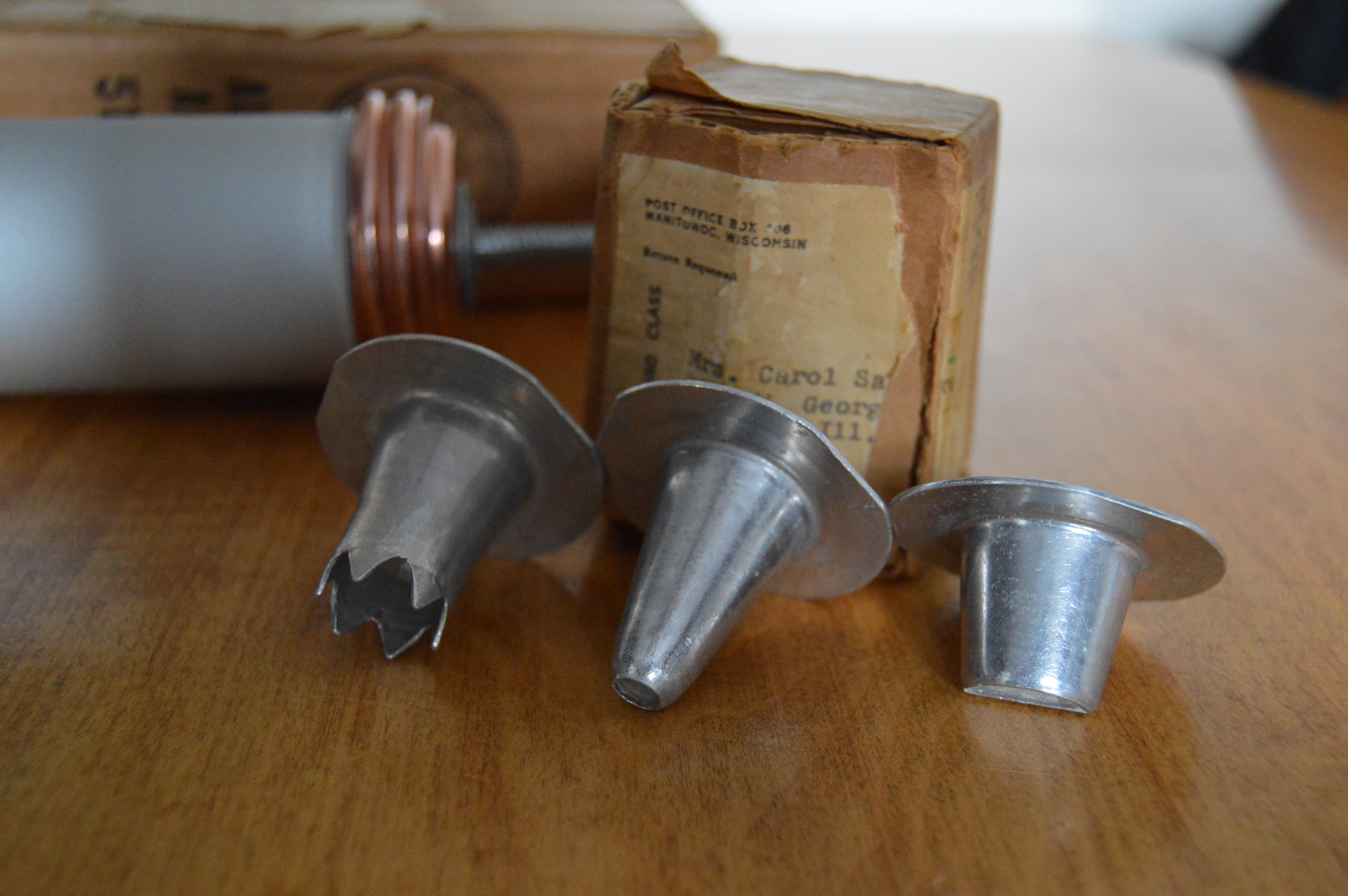 1950s60s Mirro Cookie Press Disks Discs Selling Etsy