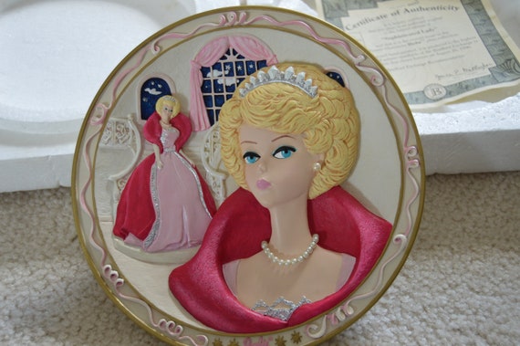 barbie collector plates