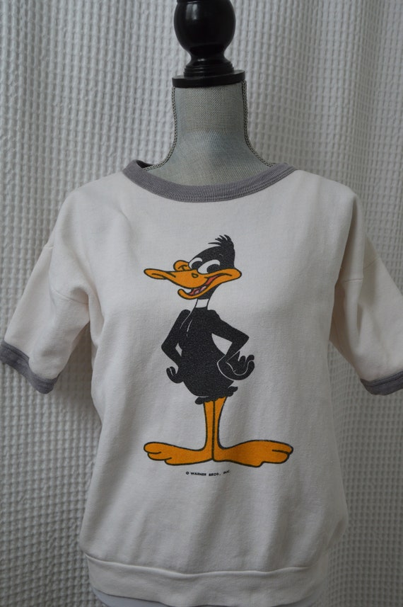 1970 Warner Brothers Daffy Duck Short Sleeved Swea