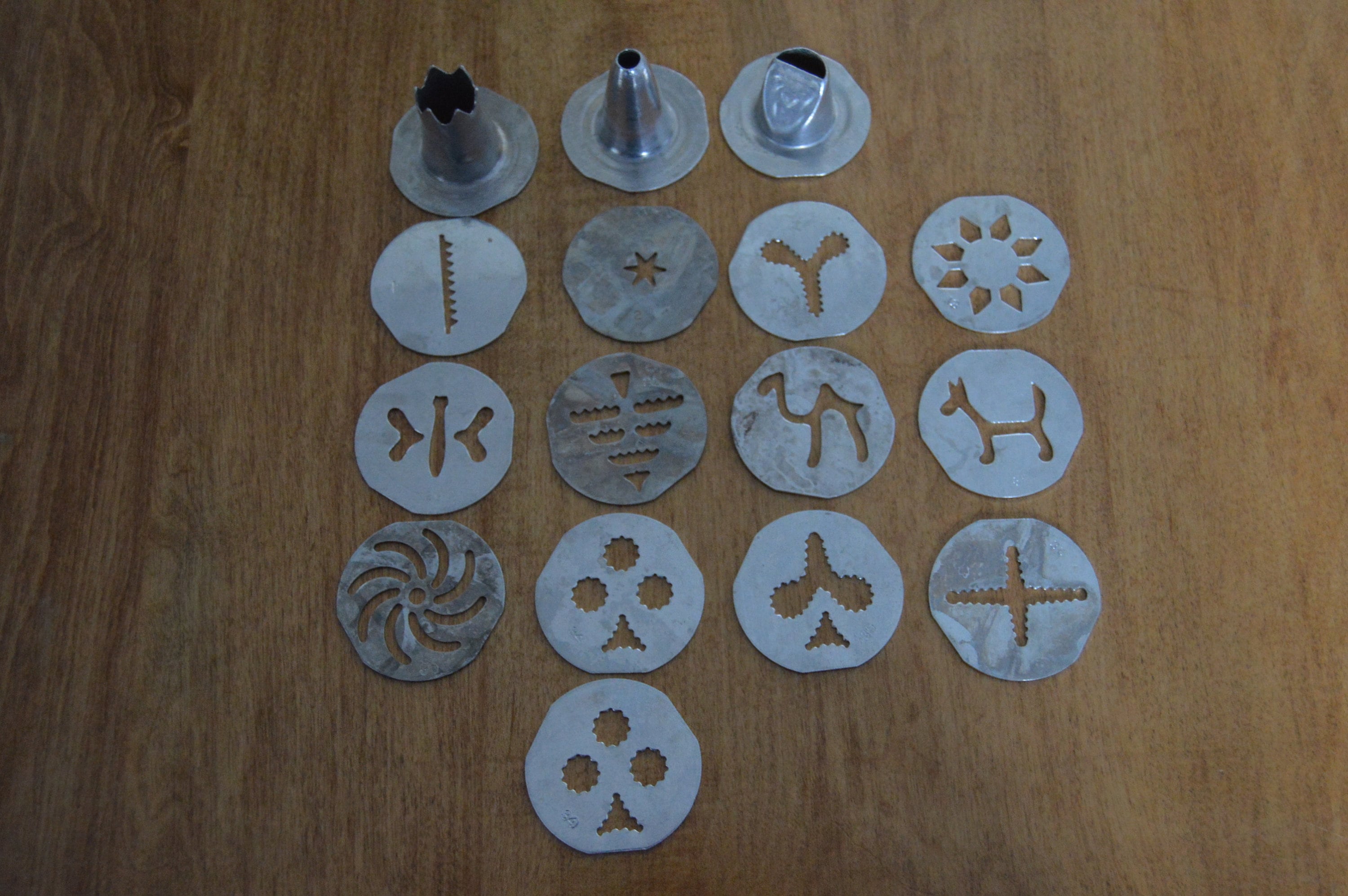 1950s60s Mirro Cookie Press Disks Discs Selling Etsy