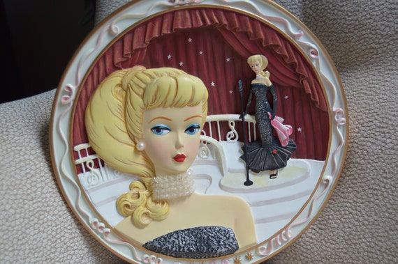 barbie collector plates