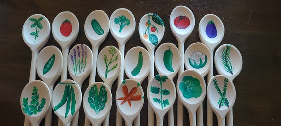 Garden Markers - Custom Hand Painted Garden Markers