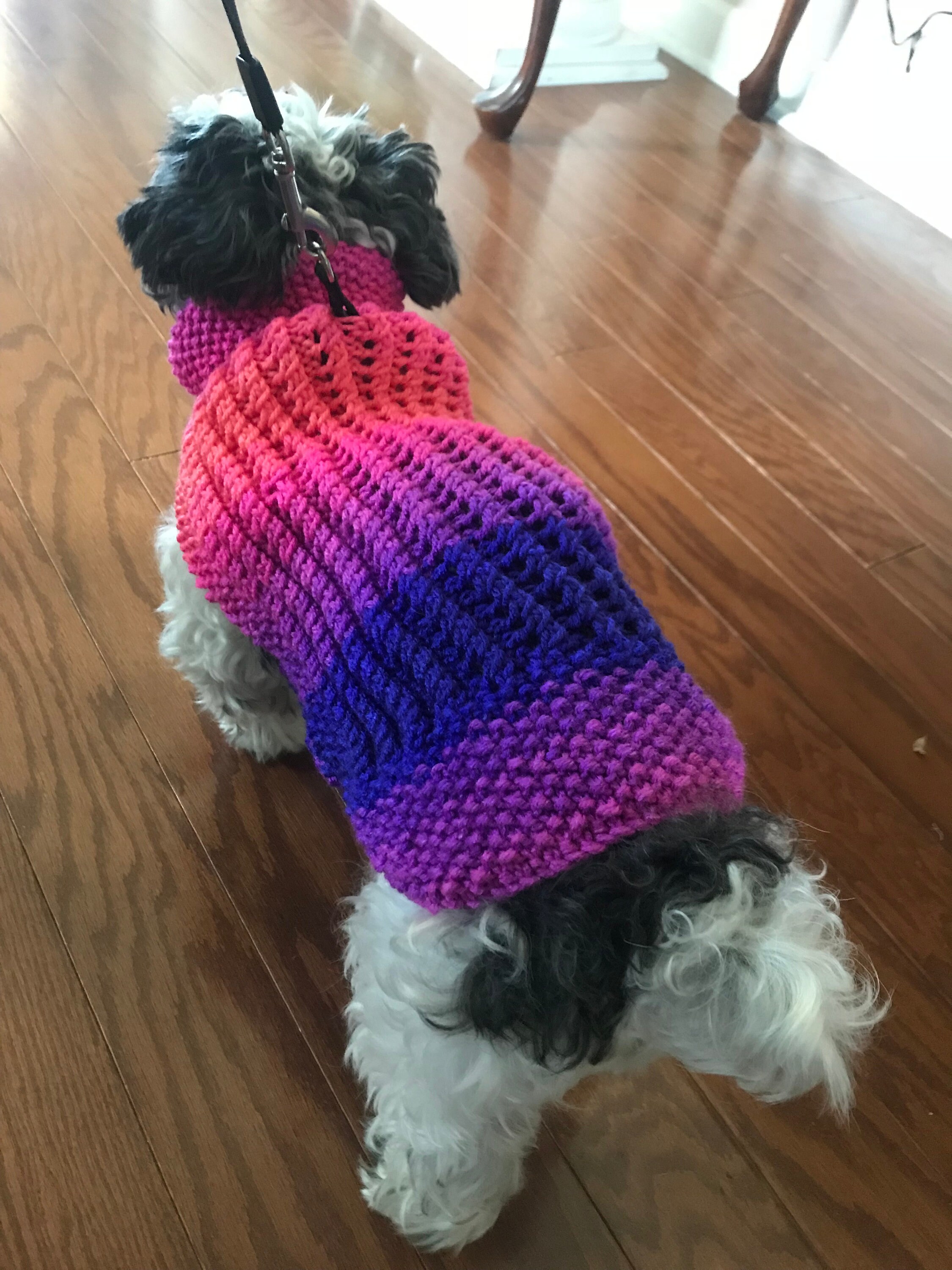 Hand Knitted Dog Sweaters Size XXSmall Etsy