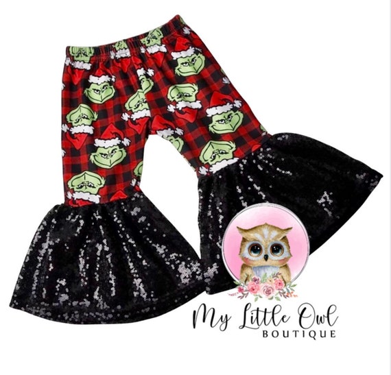 christmas bell bottoms