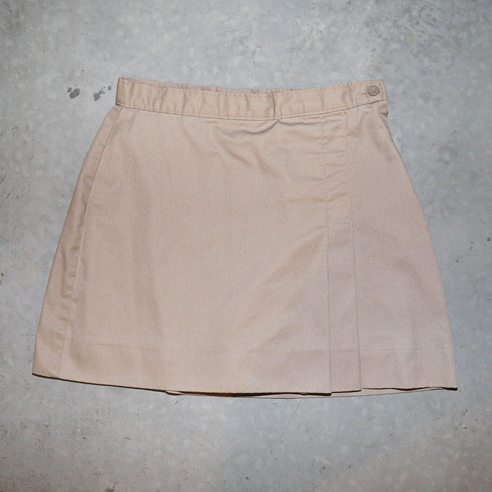 Buy Khaki Uniform Skirt Online In India India