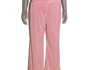 Pantaloni da pigiama in cotone a righe, morbidi e leggeri, da casa, comodi e traspiranti, idea regalo per le donne. Pantaloni a gamba larga