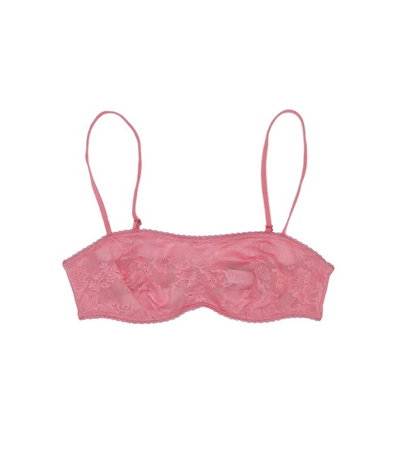 Vintage bra pink lace - Gem