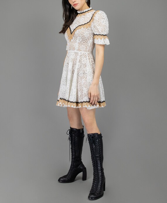 white western dress, small vintage dress, summer … - image 3