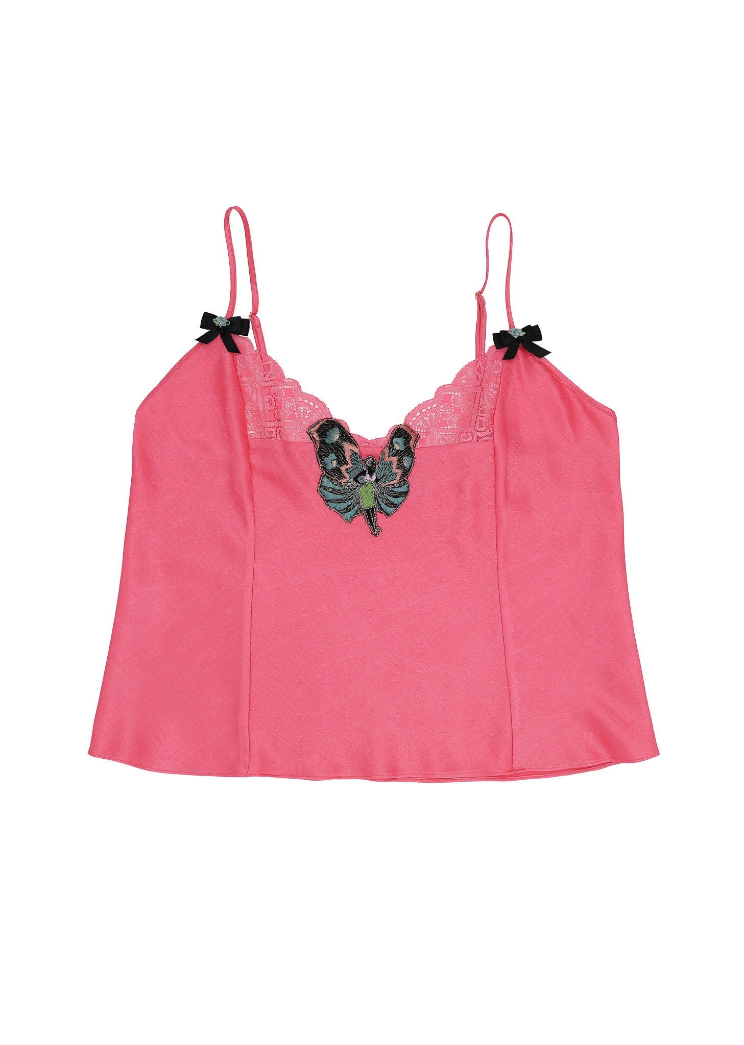 Vs Pink Reworked Reworked Art Deco Pink Camisole Size Medium Tops Vintage Tank Tops ...