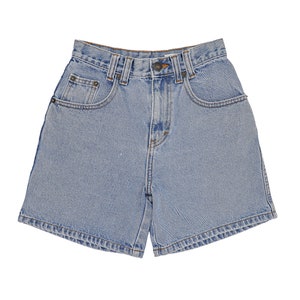 Vintage Jordache High Waisted Denim Shorts Size XSmall Summer Jean Shorts Light Wash Denim Jean Shorts