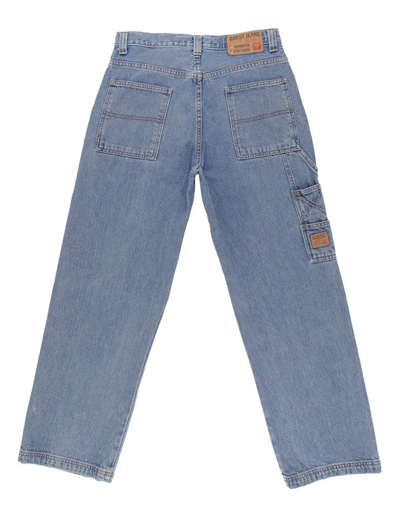 Guess Wide Leg Jeans - Size 30 - Medium Wash Jean… - image 4