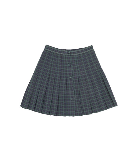 Short pleated skirt 80s sale