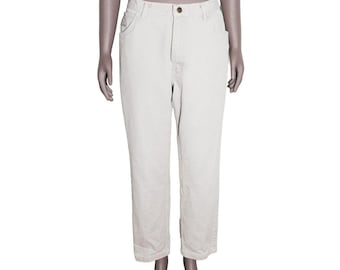 Vaqueros vintage Wrangler de tiro alto para mujer, talla 29 W, 27 L
