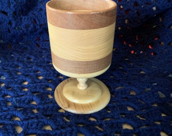 Wooden goblet, 10oz.