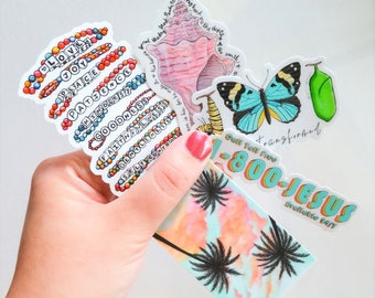 Christian Sticker Bundle - Christian Sticker Pack - faith stickers, Bible stickers, stickers for your laptop, stickers for water bottle