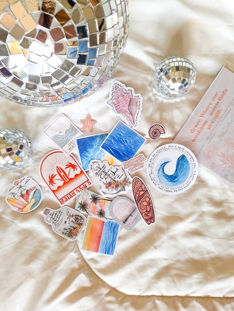 beach bum stickers